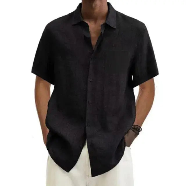 Antwerp linen shirt (short sleeves)