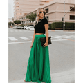Kathleen - pleated maxi skirt