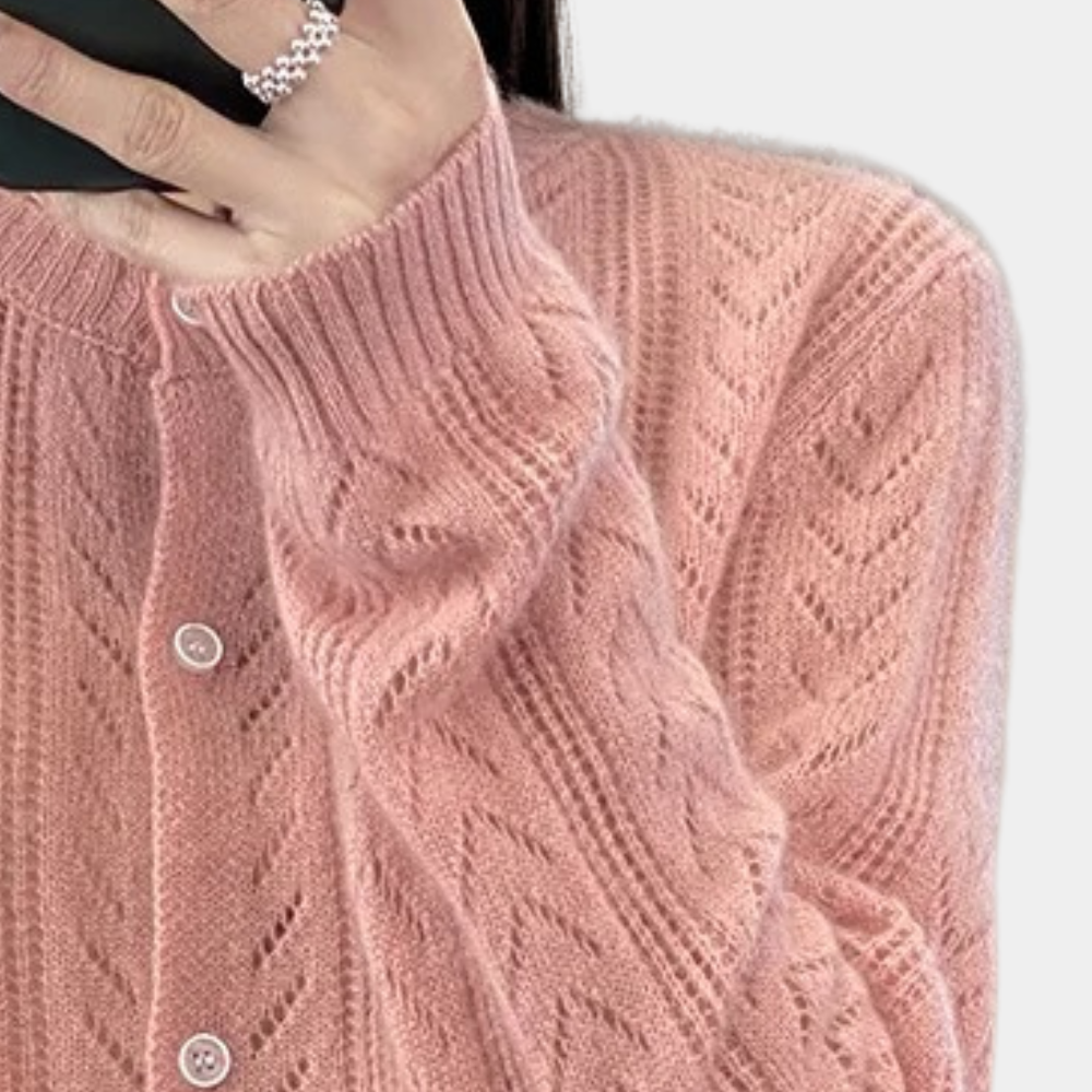 Freesia - Comfortable warm sweater for women