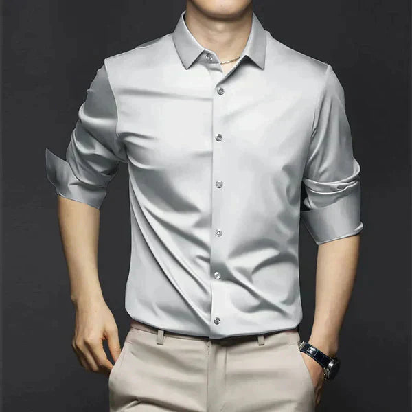 Wrinkle-Free Stylish Dress Shirt for Men | Ryan