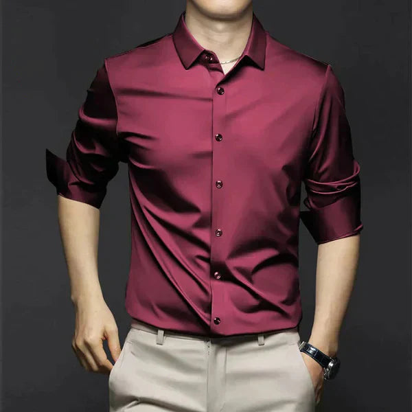 Wrinkle-Free Stylish Dress Shirt for Men | Ryan