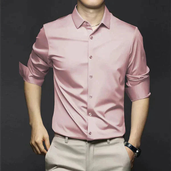 Wrinkle-Free Stylish Dress Shirt for Men | Ryan