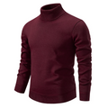 Men's cotton turtleneck sweater - soft and high quality
