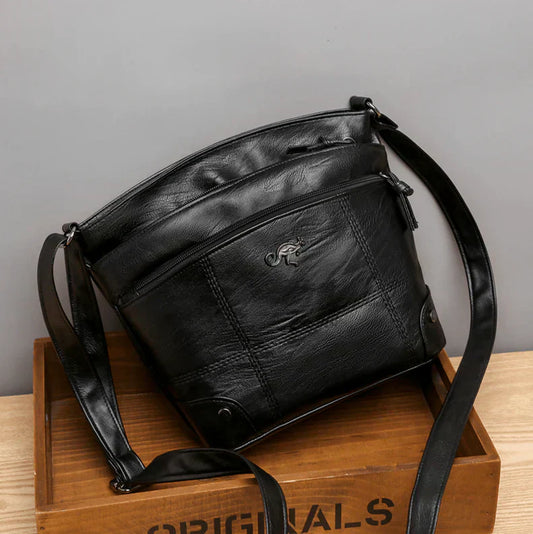 Kollete PU leather shoulder bag
