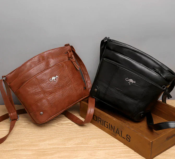 Kollete PU leather shoulder bag