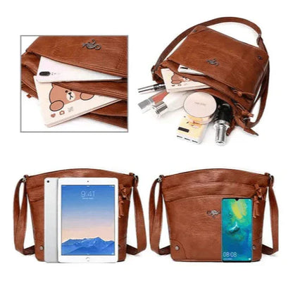 Kollete PU leather shoulder bag