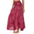 Trendy bohemian long summer skirt - Theresian