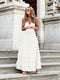Trendy maxi skirt made from multi-layered tulle - Aurelie