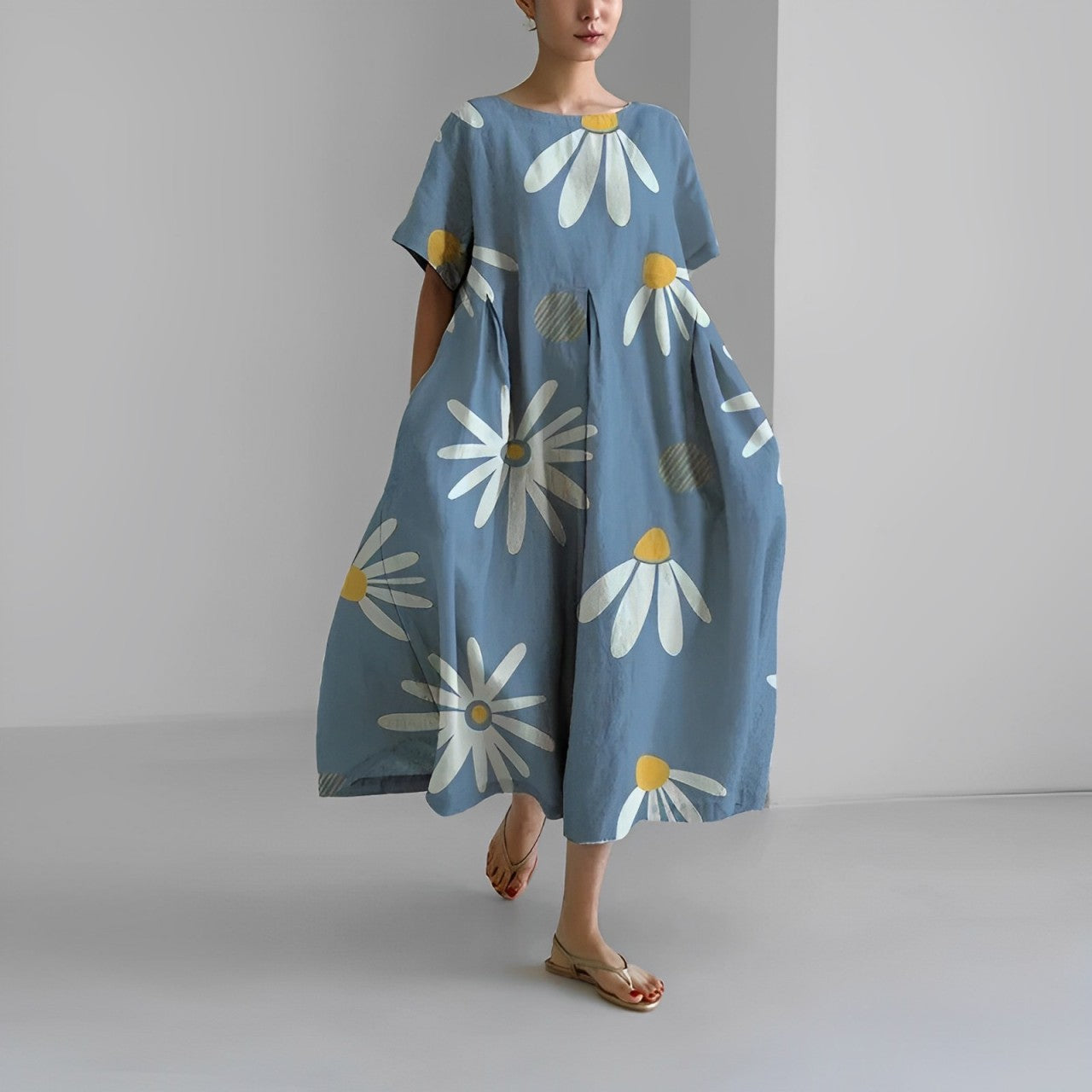 Women's Summer Loose Flowy  Dress | Maxi